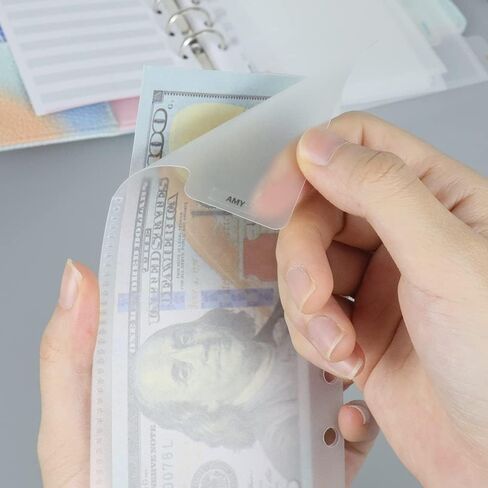 A6 أظرف نقدية ضيقة الحجم فواصل مع جيوب، 6 علامات تبويب لوضع الميزانية، مجلدات الميزانية، فواصل الفهرس، أظرف أموال الفاتورة لمنظمي أموال مخطط الفاتورة in Saudi Arabia