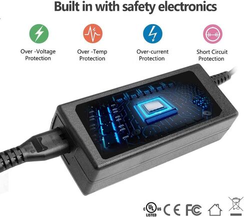 محول إمداد الطاقة AC إلى DC لطابعة الملصقات الحرارية/Twin Turbo/Turbo 24v Dymo 4XL 450 400 330 320 315 310/Turbo/Turbo [مدرجة في قائمة UL] in Saudi Arabia
