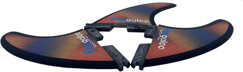 زعانف Thruster Surf - زعانف ثلاثية - حجم صغير - صندوق زعانف FCSII (منشوري) in Kuwait