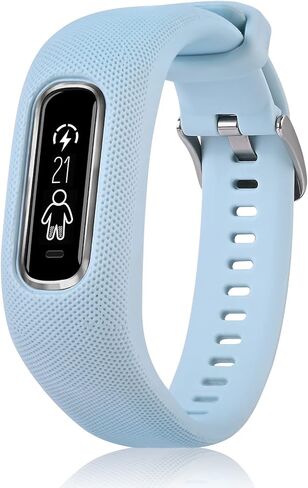 Strap TPU Wristband Compatible with Garmin vivosmart 4,Make Broken Original Band Work again in Saudi Arabia