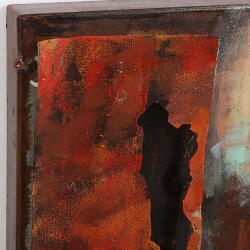 Empire Art Direct - PMO-130212-3232 Love Mixed Media Iron لوحة فنية جدارية ذات أبعاد مرسومة يدويًا، 32 بوصة × 32 بوصة × 2.6 بوصة، جاهزة للتعليق in Saudi Arabia