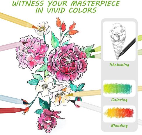 أقلام رصاص ملونة بدون حبر من AUAUY، 12 قطعة قلم رصاص إلى الأبد مع ممحاة، أقلام تلوين سحرية إنفينيتي قلم رصاص يدوم طويلاً بدون شحذ لكتابة الرسم مع 12 لونًا إضافيًا قابلة للاستبدال in Kuwait