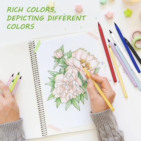 أقلام رصاص ملونة بدون حبر من AUAUY، 12 قطعة قلم رصاص إلى الأبد مع ممحاة، أقلام تلوين سحرية إنفينيتي قلم رصاص يدوم طويلاً بدون شحذ لكتابة الرسم مع 12 لونًا إضافيًا قابلة للاستبدال in Kuwait