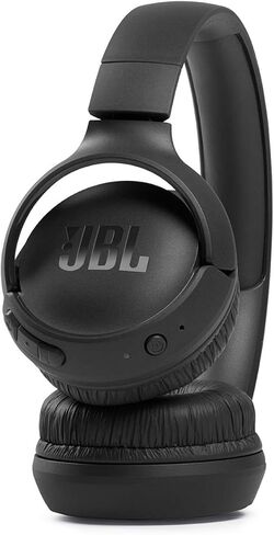 JBL Tune 510BT: Wireless On-Ear Headphones with Purebass Sound - Black (Renewed) in Saudi Arabia