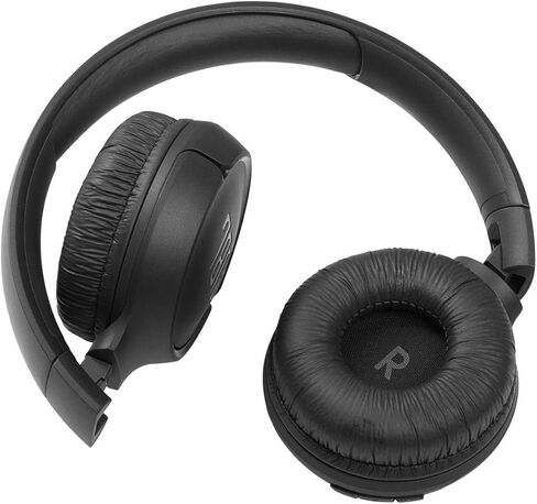 JBL Tune 510BT: Wireless On-Ear Headphones with Purebass Sound - Black (Renewed) in Saudi Arabia