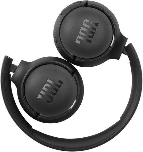 JBL Tune 510BT: Wireless On-Ear Headphones with Purebass Sound - Black (Renewed) in Saudi Arabia