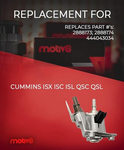 Injector Doser | Dosing Unit DEF Replacement Compatible with CUMMINS, ISX, ISC, ISL, QSC, QSL & Bosch | Replaces for 2888173 2888174 & 0444043034 in Kuwait