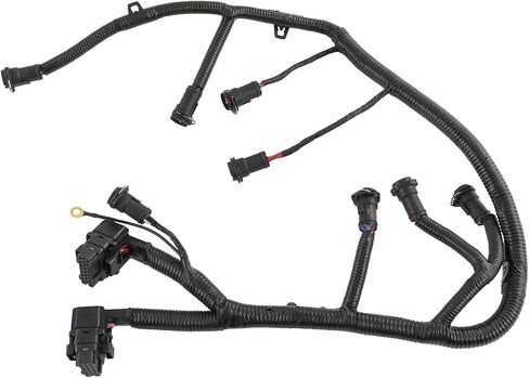 CARMOCAR FICM محرك حاقن الوقود كامل استبدال تسخير الأسلاك لفورد F250 F350 F450 F550 6.0L ديزل V8 2003-2007، رحلة 6.0L ديزل V8 2004 2005 يستبدل 5C3Z9D930A 5C3Z-9D930-A in Saudi Arabia
