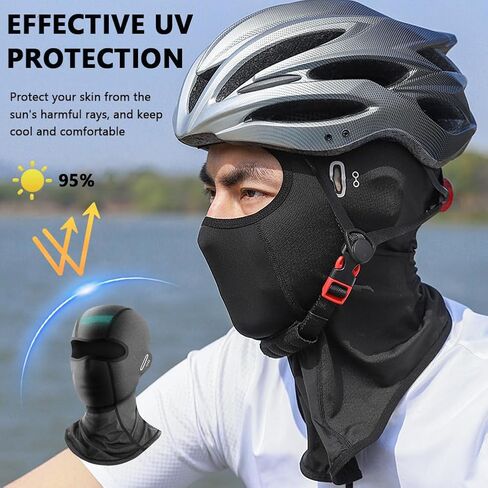 Balaclava for Motorcycle Cycling, Breathable Sports Face Balaclava, Windproof Waterproof Head Cover for Men/Women in Saudi Arabia