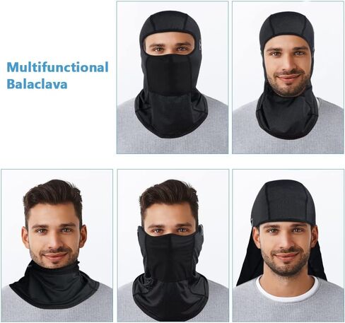 Balaclava for Motorcycle Cycling, Breathable Sports Face Balaclava, Windproof Waterproof Head Cover for Men/Women in Saudi Arabia