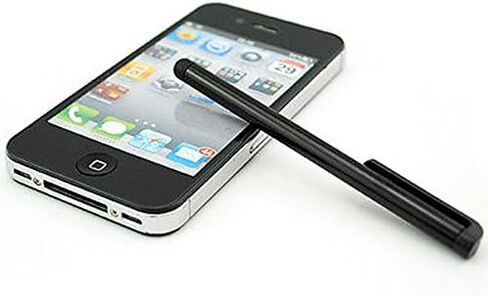 5 عبوات من القلم المعدني العالمي الصغير الذي يعمل باللمس للهواتف المحمولة والهواتف الذكية والكمبيوتر اللوحي iPad iPhone (متعدد الألوان - 5 قطع) in Kuwait