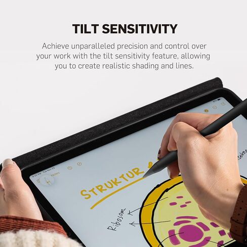 قلم Adonit SE (أبيض) قابل للتركيب مغناطيسيًا لرفض راحة اليد للكتابة/الرسم متوافق مع iPad 6th-10th، iPad Mini 5th/6th، iPad Air 3rd-5th، iPad Pro 11" 1st-4th، iPad Pro 12.9" 3rd-6th in Kuwait
