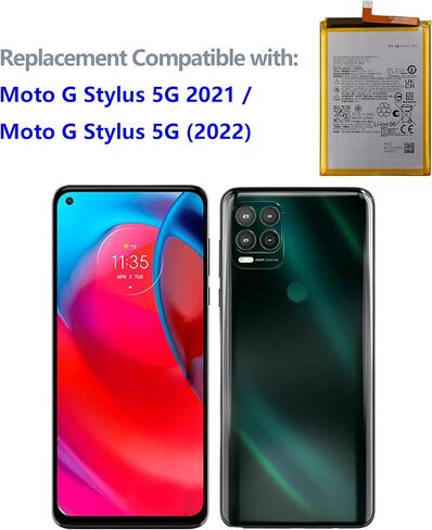 New Rechargeable Battery MD50 Compatible with Moto G Stylus 5G 2021 & Moto G Stylus 5G (2022) with Tools in Saudi Arabia