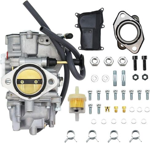 YFM350 كاربوريتر كارب مع مشعب السحب لـ ATV Ya maha 1987-1990 و1992-1995 Moto-4 350 YFM350 | 1987-2004 واريور 350 YFM350| 1987-1998 الدب الكبير 350 YFM350 | 1996-1998 كودياك 400 YFM400 in Kuwait