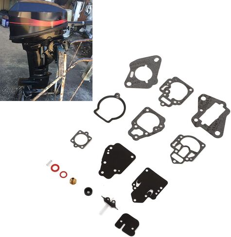 طقم إعادة بناء إصلاح المكربن ​​الفاخر من فينوم (لميركوري لمارينر 6HP 8HP 9.9HP 10HP 15HP 20HP 25HP) يستبدل فقط: 1395-9761، 1395-811357، 1395-9645، 1395-9761، 1395-9377، 1395-9803 ) in Saudi Arabia