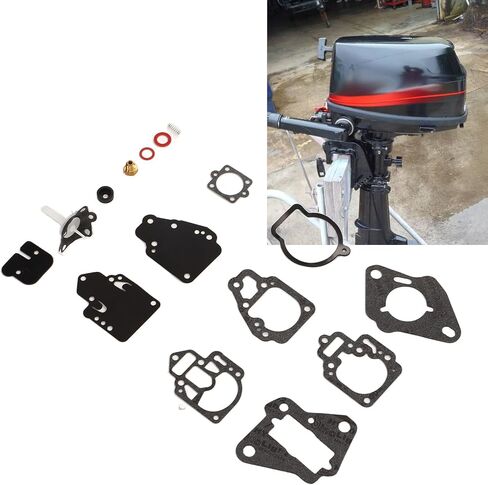 طقم إعادة بناء إصلاح المكربن ​​الفاخر من فينوم (لميركوري لمارينر 6HP 8HP 9.9HP 10HP 15HP 20HP 25HP) يستبدل فقط: 1395-9761، 1395-811357، 1395-9645، 1395-9761، 1395-9377، 1395-9803 ) in Saudi Arabia