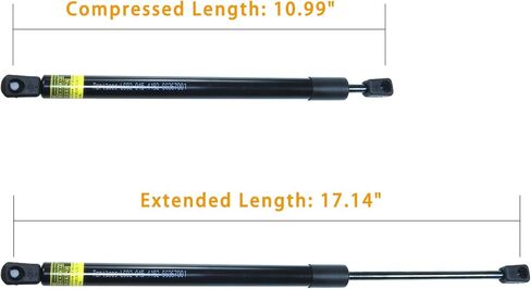 2 حزمة رفع زجاج النافذة الخلفية يدعم نوابض الغاز 4192 SG367001 يستبدل بمفك براغي لـ 2001-2006 Hyundai Santa Fe Base GL GLS Limited LX Sport Utility 4/5-Door in Kuwait