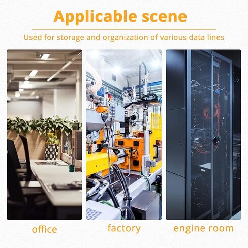 100 حزمة 1/4 بوصة مشبك كابل من النوع R مشبك سلك مشبك نايلون برغي تثبيت مشابك سلك كهربائية مع 100 حزمة براغي لإدارة الأسلاك (1/4 بوصة، أبيض) in Kuwait