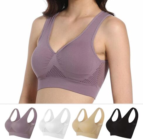Breathable Cool Liftup Air Bras,2024 New Breathable Sports Bras for Women Plus Size，Comfortable Sports Bra in Kuwait