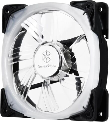 SilverStone Technology PWM 120mm Addressable RGB Fan with Dual Ball Bearing and Air Penetrator Frame (SST-AP124-ARGB) in Saudi Arabia