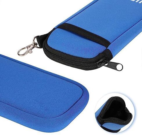 جراب كم للهاتف الخلوي من النيوبرين مع حبل للرقبة لهاتف Motorola Moto G Stylus 2022 2023 G Power G 5G G Pure G Play Samsung Galaxy S21 Ultra S20 Plus S23+ S22+ S21+ A54 A03 A13 A12 Pixel 6 (أزرق) in Kuwait