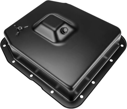 PHILTOP Transmission Pan with Drain Plug Compatible with F150, Expedition, E-350 Super Duty, Mustang, Explorer, Grand Marquis, Crown Victoria in Saudi Arabia