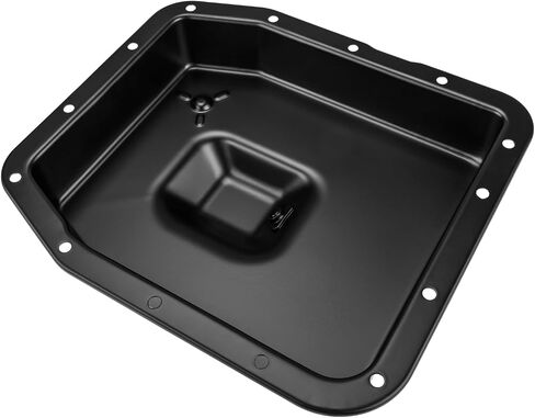 PHILTOP Transmission Pan with Drain Plug Compatible with F150, Expedition, E-350 Super Duty, Mustang, Explorer, Grand Marquis, Crown Victoria in Saudi Arabia