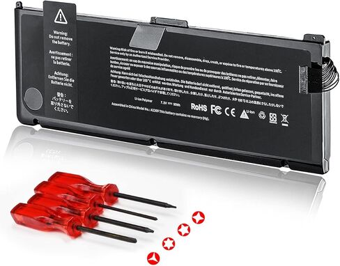 بطارية كمبيوتر محمول جديدة LQM® 7.3V 95Wh لجهاز Apple MacBook Pro 17 بوصة A1309 A1297 (إصدار 2009 أوائل 2009 منتصف 2009 منتصف 2010)، متوافقة مع MC226*/A MC226CH/A MC226J/A 020-6313-C 661-5037-A in Kuwait