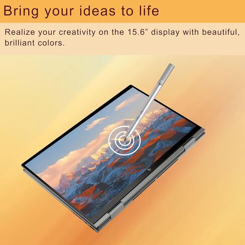 كمبيوتر محمول HP Envy x360 Business Touchscreen 2 في 1، شاشة لمس FHD 15.6 بوصة، AMD Ryzen 5 7530U (Beat i7-1165G7)، ذاكرة الوصول العشوائي 32 جيجابايت، 1 تيرابايت SSD، لوحة مفاتيح بإضاءة خلفية، قلم ستايلس، HDMI، Wi-Fi 6، Windows 11 Pro in Saudi Arabia