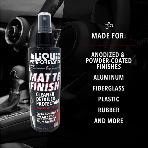 منظف ​​ومفصل وواقي للسيارات باور سبورتس بوزن 8 أونصة - يزيل الأوساخ والأوساخ - ملحقات السيارة - تركيبة خالية من الفرك - منظف طلاء غير لامع in Kuwait