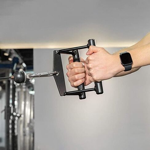 Double D Handle, Cable Machine Handle Attachments, Pull Down Exercise Handles of Home Gym Accessories in Kuwait