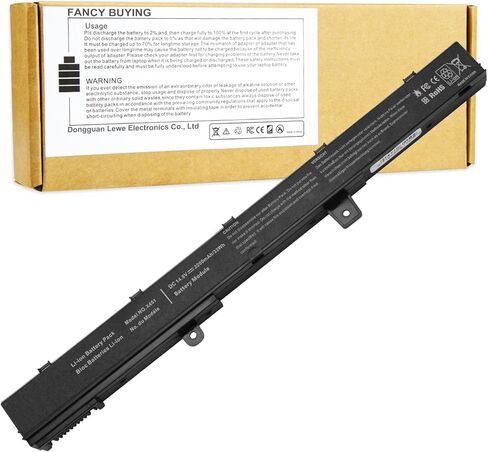 Fancy Buying Laptop Battery for Asus X551 X551C X551CA X551M X551MA Series A41 D550 0B110-00250100 A31N1319 A41N1308 in Saudi Arabia