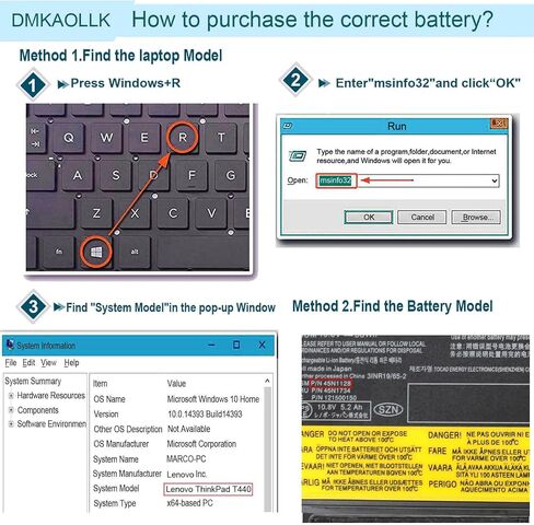 DMKAOLLK 45N1128 45N1734 ثينك باد بطارية 68+ لينوفو ثينك باد T450 T460 T440 T440s T460P T470P T550 L450 L460 P50S W550 W550s X240 X250 X260 X270 0C52861 0C52862 in Saudi Arabia