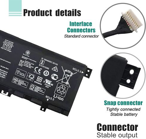SP04XL L28764-005 بطارية لجهاز HP Spectre X360 للتحويل 13-AP000 13T-AP000 13-AP0053DX 13-AP0XXX 13-AP0013DX 13-AP0045NR 13-ap0030tu TPN-Q204 SP04061XL L28538-AC1 TPN-Q203 in Kuwait