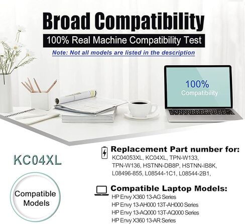 SP04XL L28764-005 بطارية لجهاز HP Spectre X360 للتحويل 13-AP000 13T-AP000 13-AP0053DX 13-AP0XXX 13-AP0013DX 13-AP0045NR 13-ap0030tu TPN-Q204 SP04061XL L28538-AC1 TPN-Q203 in Kuwait