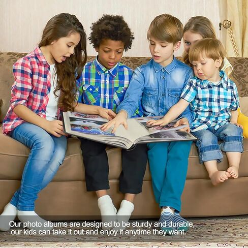 ألبوم صور مقاس 4x6 بوصة، حزمة من نسختين ألبومات صور مقاس 4x6، كل كتاب صور يحتوي على 160 صورة، فكرة لألبوم صور الزفاف أو ألبومات صور الأطفال، ألبوم صور مع مساحة للكتابة in Kuwait