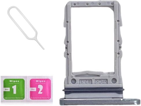 Single SIM Card Tray Slot Holder Replacement for Samsung Galaxy Z Flip 5 5G F731U F7310 with Sim Card Tray Open Eject Pin and SD Card Tray (Cream) in Saudi Arabia