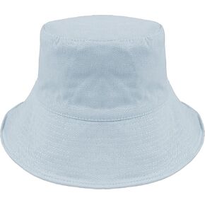 Eigso Unisex Cotton Bucket Hat for Women Men Solid Colors Outdoor Summer Fisherman Hat for Woman Man Beach Travel Sun Hats