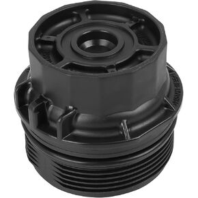 X AutoHaux Black Car Oil Engine Cover Cover Cover To Toyota Corolla 2008-2012 Matrix Prius for Scion XD 15620-37010