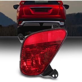 مصباح مصباح عاكس خلفي يناسب Mitsubishi Eclipse Cross 2017 2018 2019 2020 ، عاكسات الوفير الخلفية العدسة الحمراء استبدالها لـ 8337a153 (جانب السائق الأيسر) in Kuwait