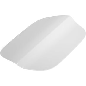 Fuel Tank Door Cap for Volkswagen Passat 2017-2024 Fuel Filler Flap Cover Clip Type No.3G5809857/3G5809909 White ABS