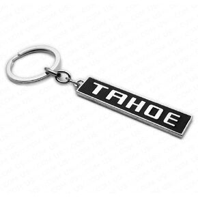 1pc Tahoe 3D Logo Sport Sport Car Truck Home Keykekn -keychain Ring Gift (Black)