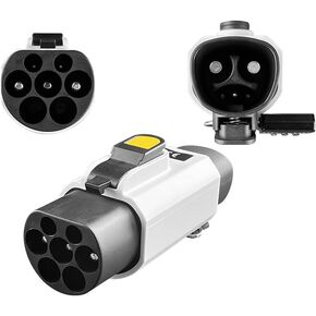 NACS to GBT Adapter Electric Vehicle Charging Adapter with Combination Lock Compatible with NACS Destination Charger, Mobile Connector, Wall Connector