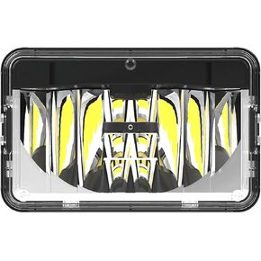 Philips Automotive Lighting H4651LED LED شعاع متكامل ، قابس عالمي و Play LED بديل لتطبيقات Beam H4651 (4x6) ، حزمة واحدة