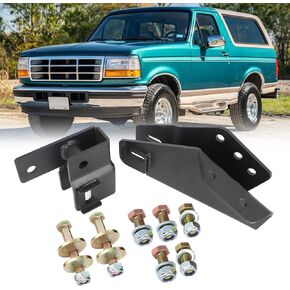 Autovic Axle Pivot Drop W/Camber لـ 2-3.5 "Lift Kit Car متوافق مع Ford Bronco F150 4WD 1980-1996