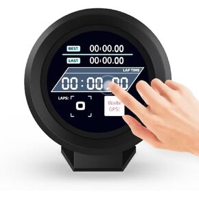 Touch GPS LAP Timer و Data Recorder Compass Carp Neprodeter Racing Kit MultiFunction Kit