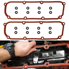 Valve Cover Gasket Set 12609291 12608604 VS50778R for Chevy Equinox 2010-17 for Impala 2014 for Malibu 2013 for Buick Regal 2011-2017 2.4L for GMC Terrain 2.4L 2010-2017