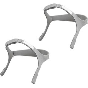 2 Packs Replacement Nuance Pro Headgear Compatible with Philips Respironics Nuance Pro Gel Nasal Pillow CPAP Mask, Standard Size Adjustable Head Strap fit for Philips Nasal Mask Strap