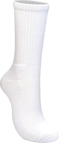 Sperry Men’s 8-Pack Cushion Comfort Crew Socks - Moisture-Wicking Athletic Socks –White Crew Socks for Everyday or Sports Use in Saudi Arabia