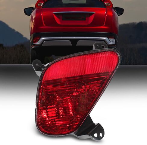 مصباح مصباح عاكس خلفي يناسب Mitsubishi Eclipse Cross 2017 2018 2019 2020 ، عاكسات الوفير الخلفية العدسة الحمراء استبدالها لـ 8337a153 (جانب السائق الأيسر) in Kuwait